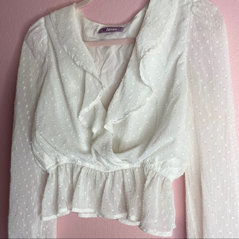 White Long Sleeve Blouse